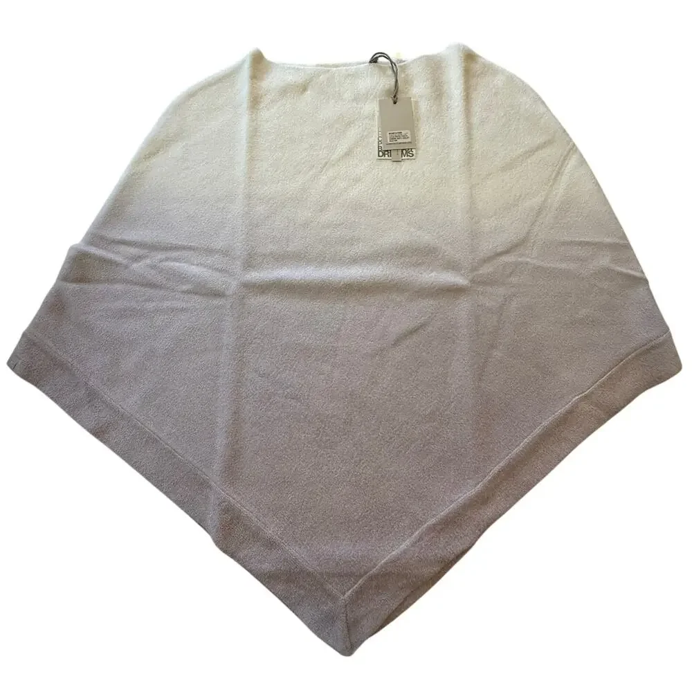 Barefoot Dreams CozyChic Ultralite Ocean Breeze Poncho Ombre Soft Violet NWT